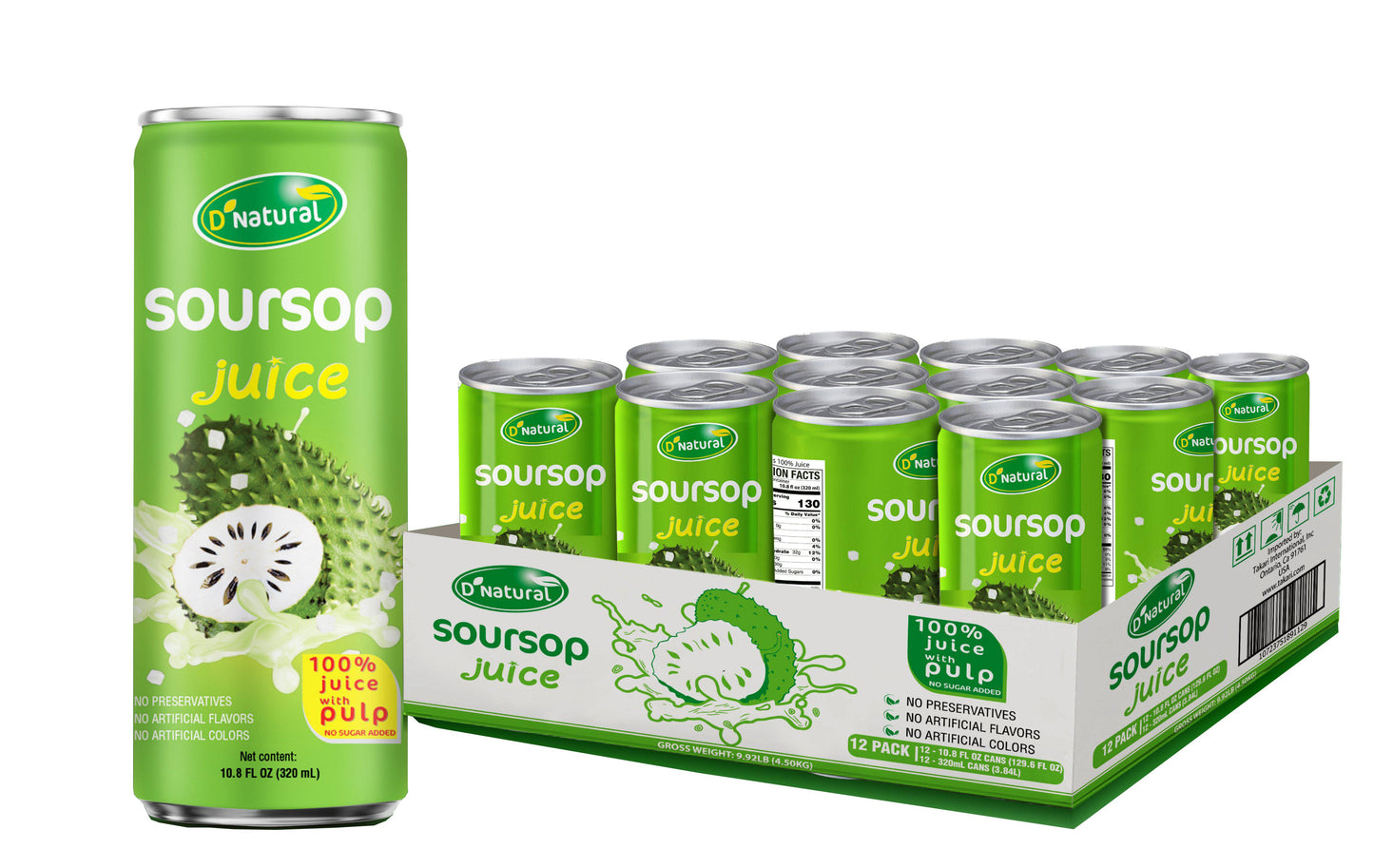 12PK / Soursop Flavor