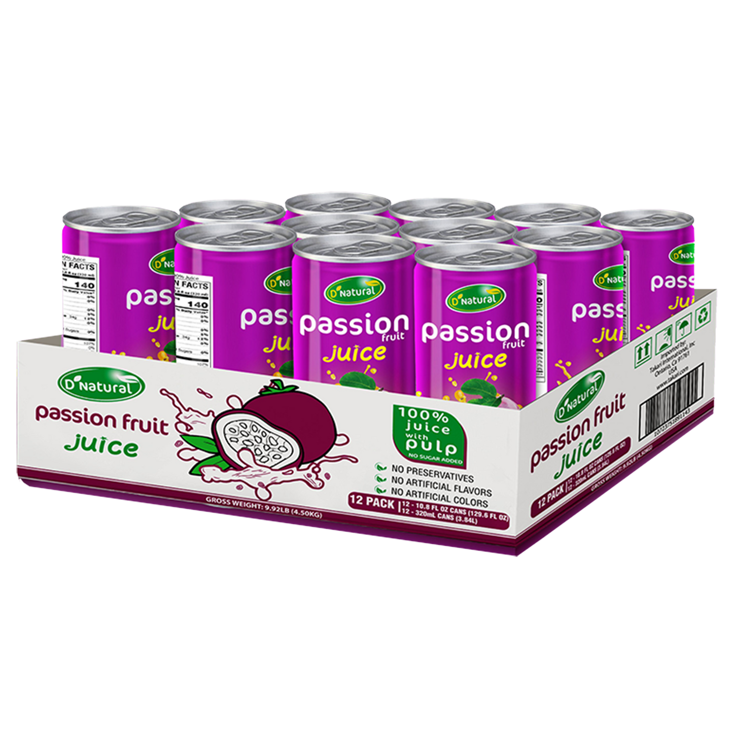 12PK / Passion Fruit Flavor