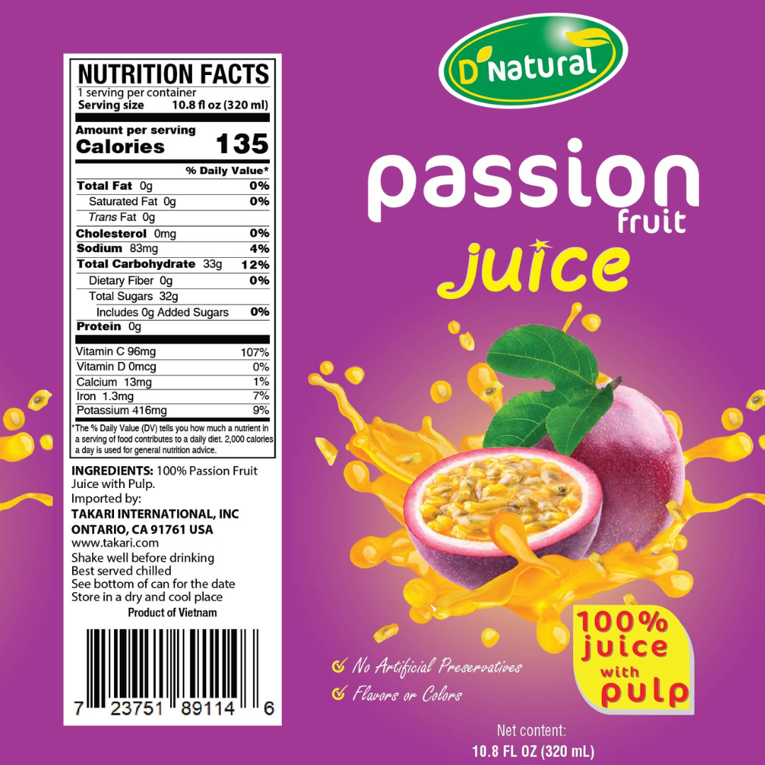 12PK / Passion Fruit Flavor